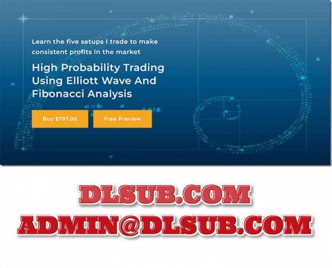 Professional cover image of High Probability Trading Using Elliott Wave and Fibonacci Analysis digital course